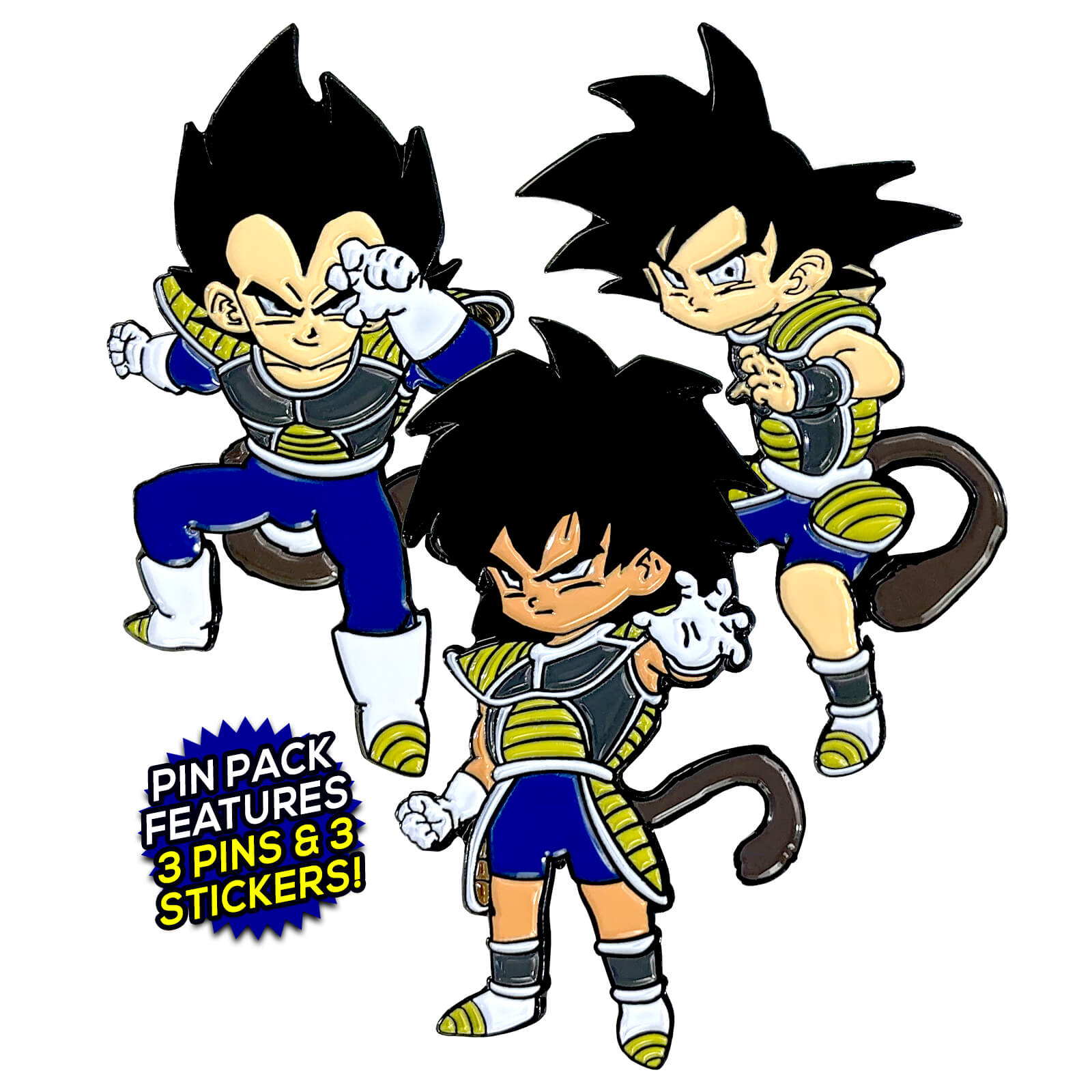 Vegeta Kid Saiyan (DBS Broly Movie) Sticker – King of the Pin