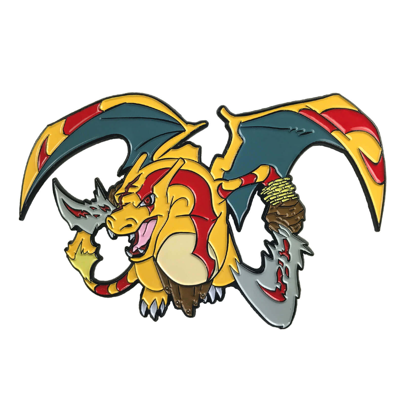 Pokemon] Char Bros - Charizard, Charizard X, Charizard Y Enamel Pin – MEWSES