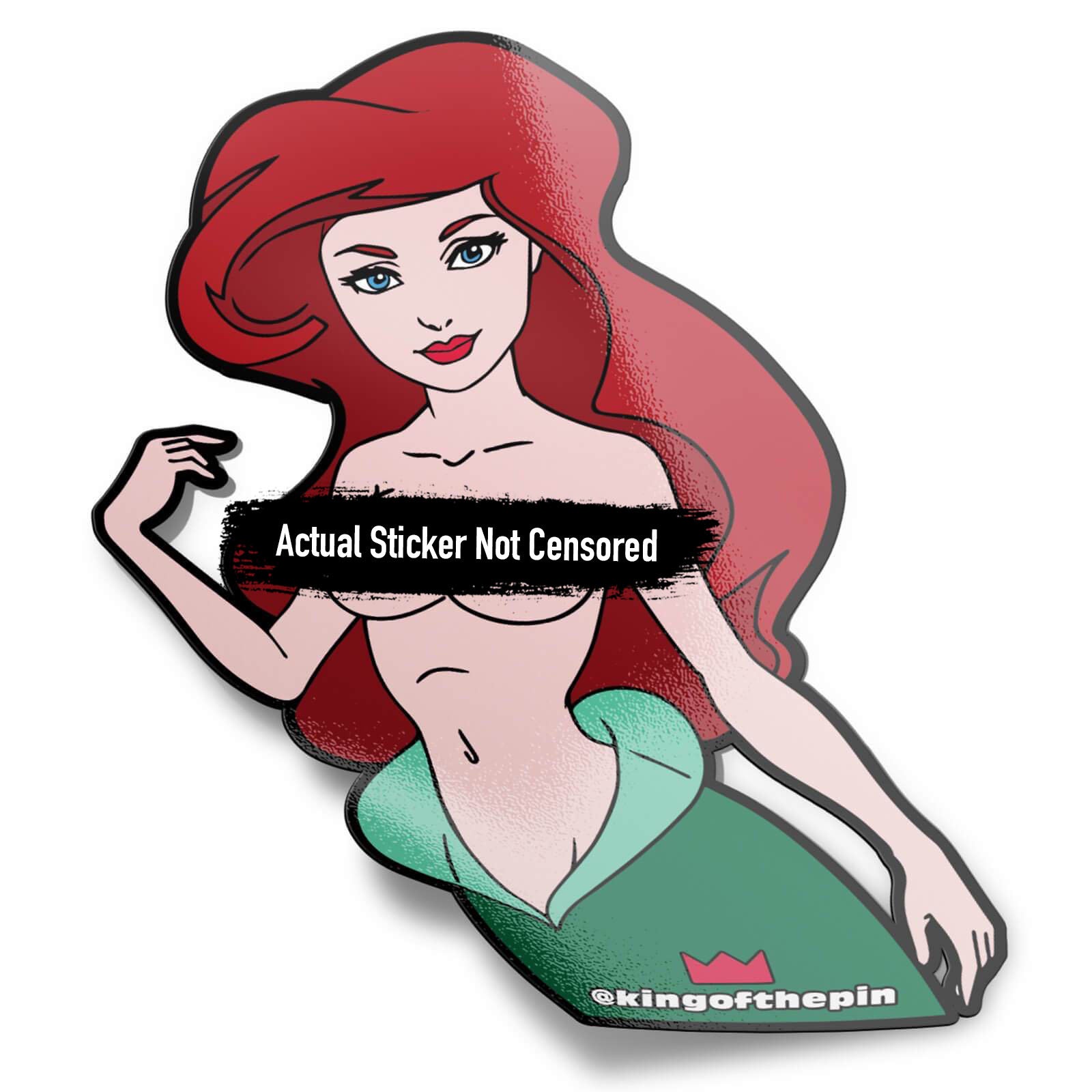 Ariel (The Little Mermaid) After Hours Sticker – King of the Pin