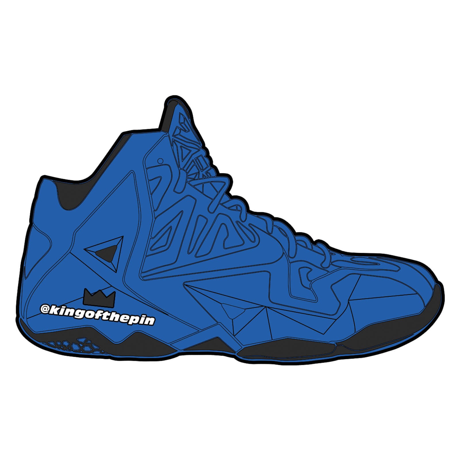 Lebron 11 shop ext blue suede