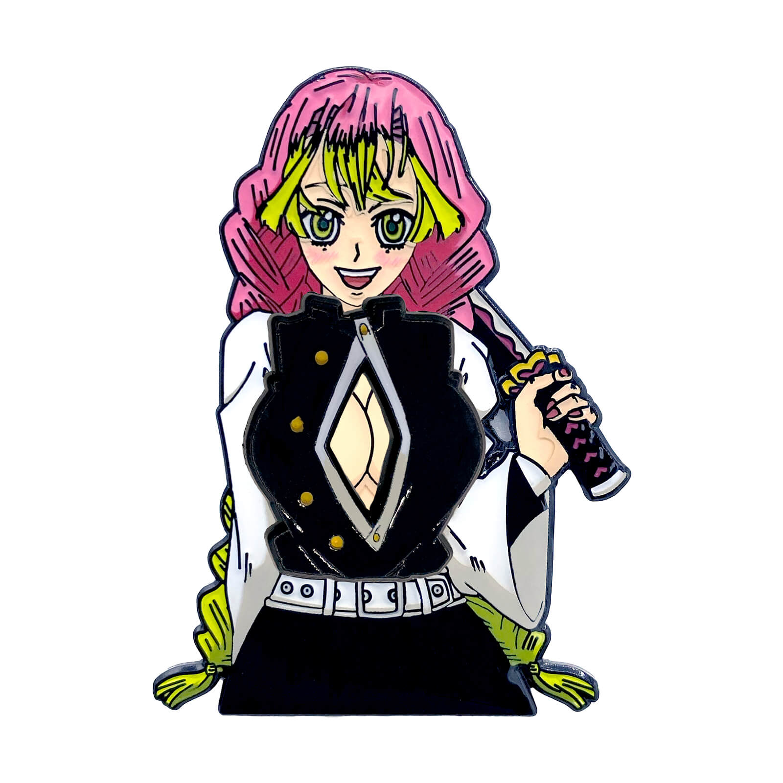 Mitsuri Kanroji (Demon Slayer) After Hours Enamel Pin – King of the Pin