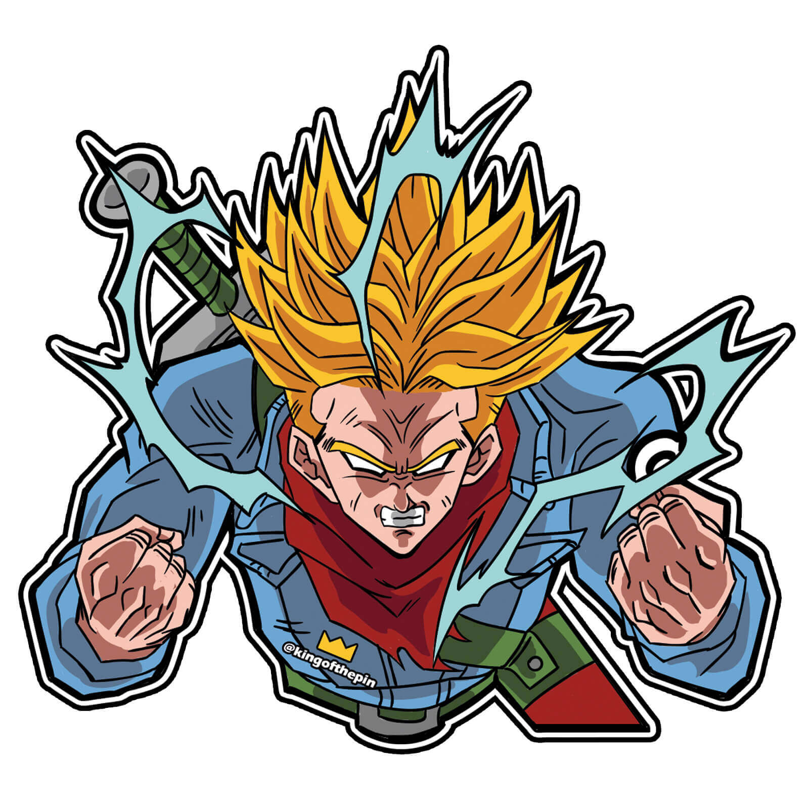 Power of Rage Super Saiyan Trunks (Future)