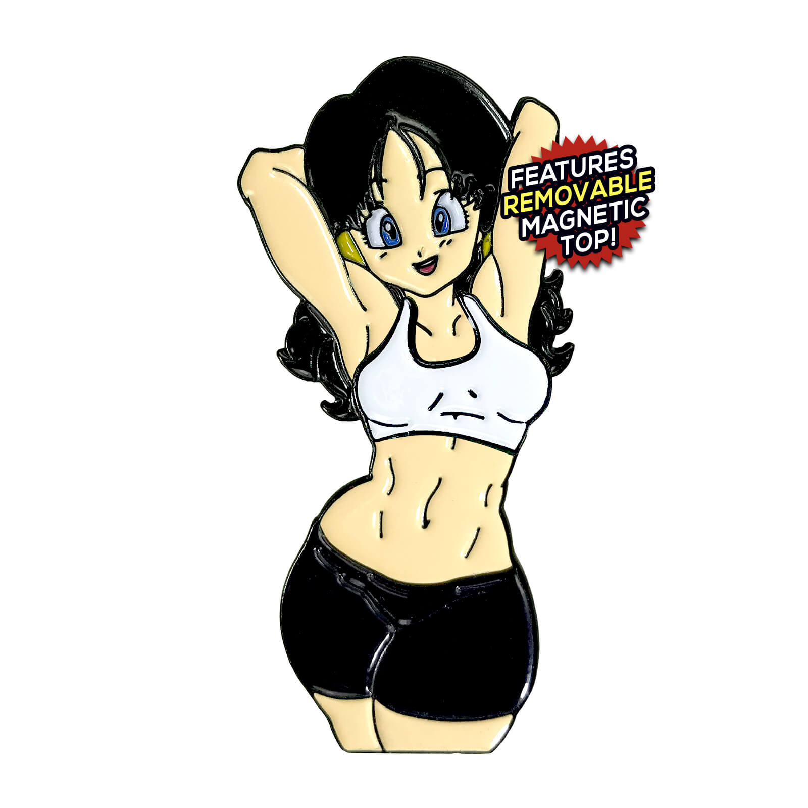 Videl (Dragon Ball) After Hours Enamel Pin – King of the Pin